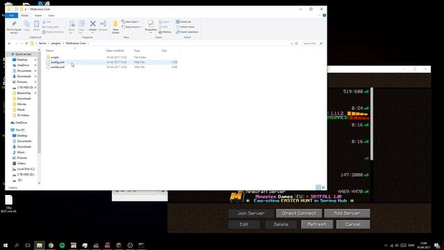 [1.11.2] MineCraft Bukkit - How to install Multiverse Core смотреть онлайн