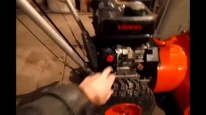 Снегоуборщик snow fox 163 обзор / работа шнеков и мотора / снегоуборочная машина фокс