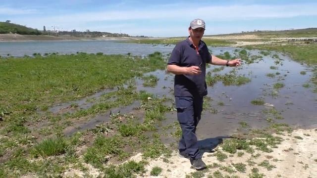 КРЫМ ВОДА. Показываю ПРАВДУ. Симферопольское водохранилище. смотреть онлайн