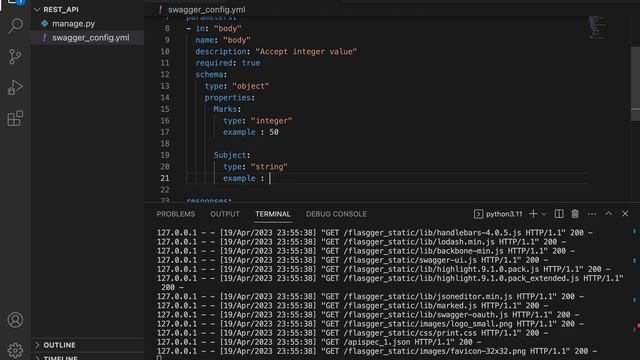 Flask REST API with Swagger : How to create a swagger Ui for Flask REST API using Flasgger смотреть онлайн