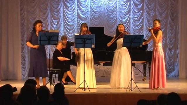 Квартет скрипачей рук Марина Низамутдинова, конц Татьяна Бронникова смотреть онлайн