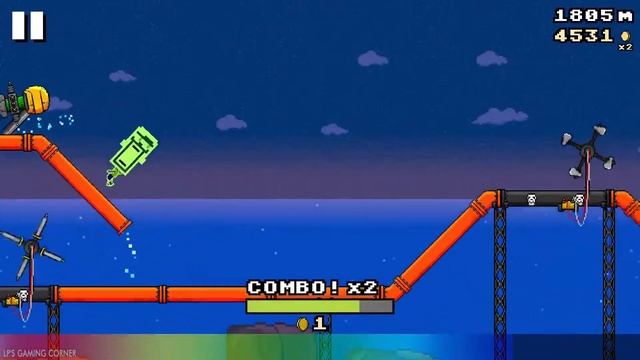 8-Bit Waterslide: Complete the Game! смотреть онлайн