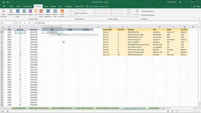 EXCEL PRO TIP: Combining INDEX & MATCH смотреть онлайн