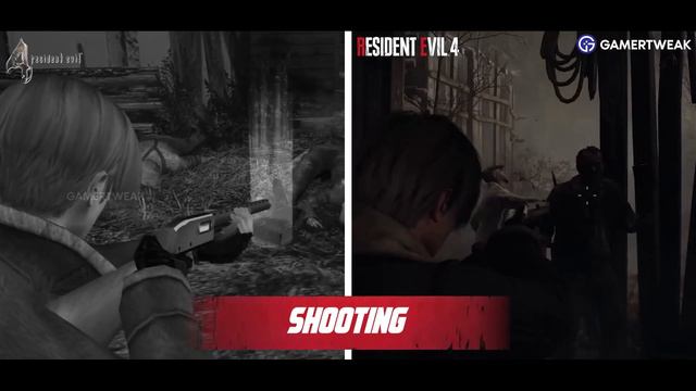 Resident Evil 4 Remake VS. Original GRAPHICS, ENEMIES, GAMEPLAY Comparison | RE4 2005 - Remake 2023 смотреть онлайн