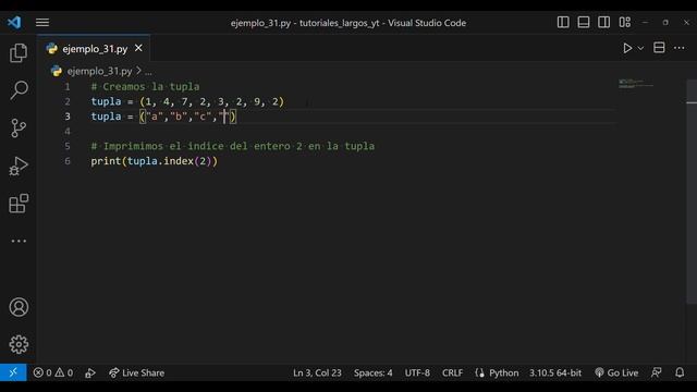Tutorial #31 para aprender programación en Python con Visual Studio Code смотреть онлайн