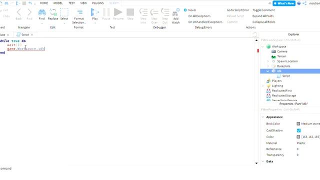 как сделать радужный блок в roblox studio? смотреть онлайн