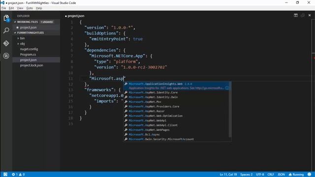 Creating the Smallest ASP.NET Core RC2 App смотреть онлайн