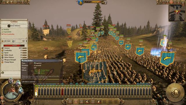 3000 Thunderers VS 6400 Goblins Warhammer Total War смотреть онлайн