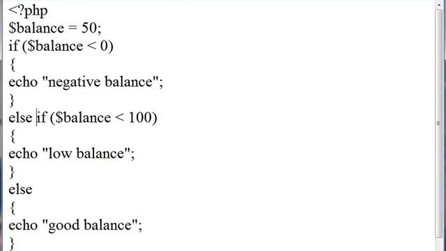 Learn PHP Tutorial 6 if else if or conditional statement смотреть онлайн