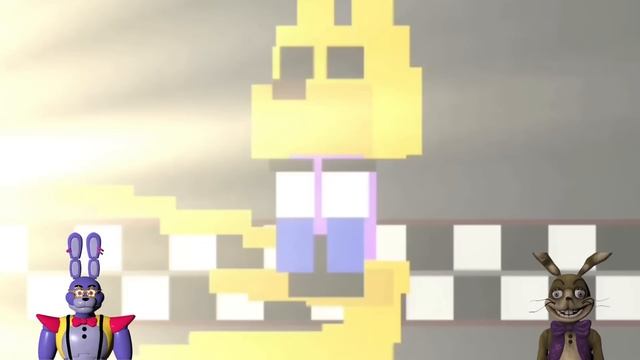 FNAF lore in a Nutshell REACT with Glitchtrap and Glamrock Bonnie смотреть онлайн