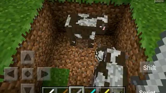 Обзор модов Minecraft PE #4 (Огненные мечи) смотреть онлайн