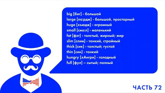 АНГЛИЙСКИЙ ЯЗЫК КАЖДЫЙ ДЕНЬ ПО 15 МИНУТ ЛУЧШИЕ 1000 СЛОВ 72 ЧАСТЬ (10 слов) смотреть онлайн