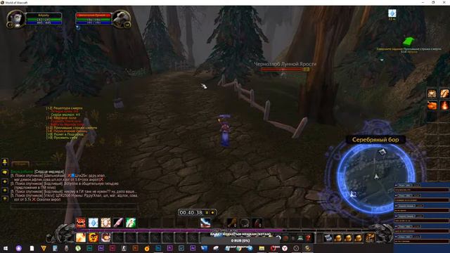 Stream World of Warcraft lich king 3.3.5a День 4 Качаем Хила