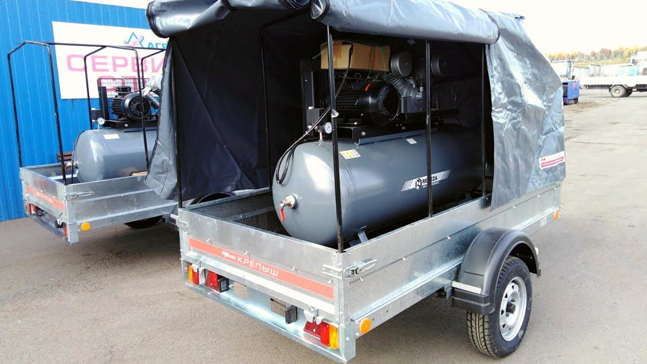 Компрессор передвижной | 380 В | Ремеза | Agregat-24.ru | Красноярск