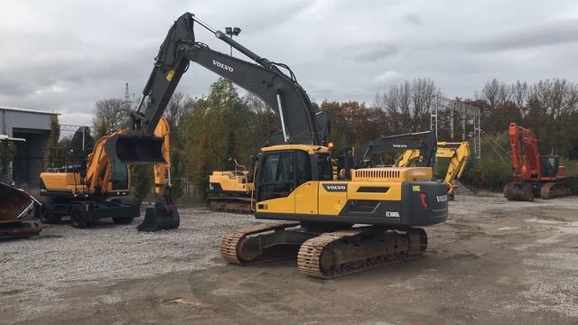 Volvo EC300DL crawler excavator II смотреть онлайн
