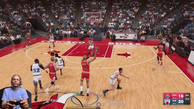 NBA 2K23 Jazz VS Bulls Game 6 Finals Rematch!! смотреть онлайн