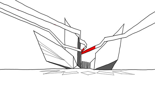 My first frame by frame Architectural sketch Animation! смотреть онлайн