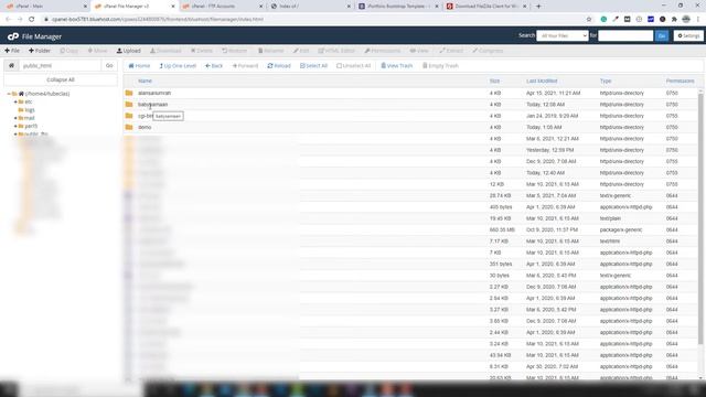 How to Upload HTML Website to Cpanel using Filezilla смотреть онлайн