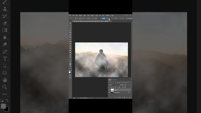How Can Create Fog and Turn A Sunny Day Into A Foggy Day in Photoshop #Photoshop Tutorial #Creative смотреть онлайн