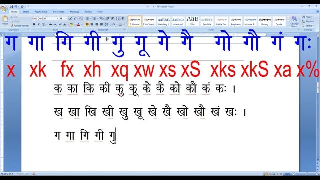कृति देव फॉन्ट की सारी मात्राएँ व हिंदी में लगने वाले चिन्ह смотреть онлайн