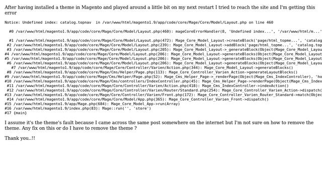Magento: Magento crashes after theme installation (2 Solutions!!) смотреть онлайн