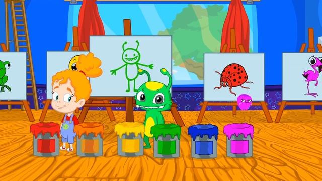 Learn how to draw & paint Pikachu of Pokemon with Groovy The Martian смотреть онлайн