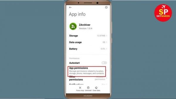 Fix ZArchiver Operation completed with error Install Failed internal error permission Denied Proble