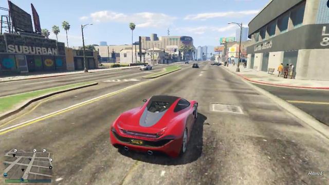 GTA Online Тест Драйв Шоу "Колеса Либерти". Обзор Progen T20 смотреть онлайн
