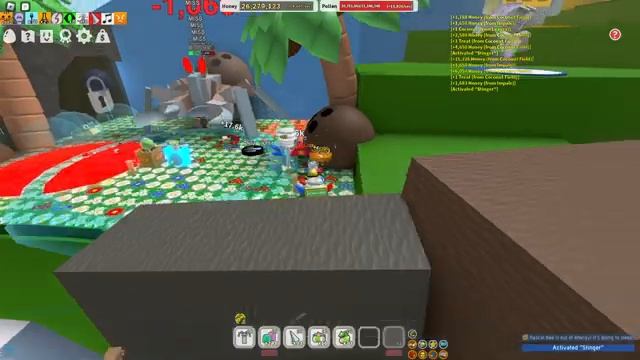 ПОБЕДА НАД КОКОСОВЫМ КРАБОМ В СИМУЛЯТОРЕ ПЧЕЛОВОДА | Roblox | Bee Swarm Simulator | смотреть онлайн