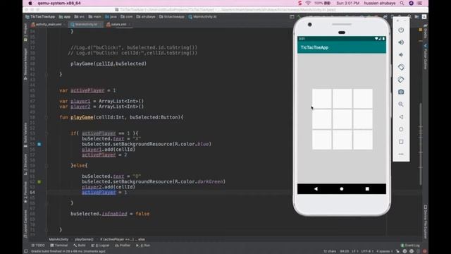 Tic Tac Toy Game | Kotlin tutorial | Part 3 - Find winner смотреть онлайн