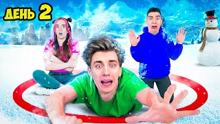 Кто Последний Выберется из СНЕЖНОГО КРУГА Челлендж