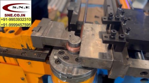 Copper pipe 1/2 inch pipe bending, CLR 17.5 mm pitch 35 mm, coil pip bending machine manufacturer