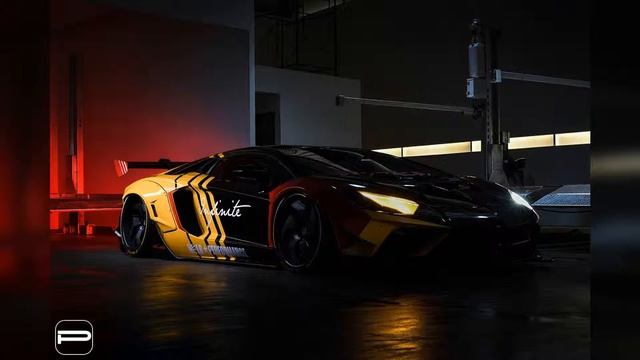 Lamborghini Aventador with Liberty Walk body - looks like a Racer? | CarMojo смотреть онлайн