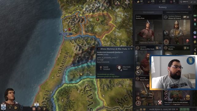İBERYANIN KADERİNİ BELİRLEME ZAMANI / Ck3 Multiplayer Portekiz Türkçe - Bölüm 1 смотреть онлайн