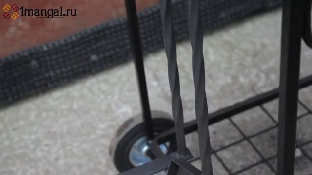 Дачный мангал на колесиках МД-3