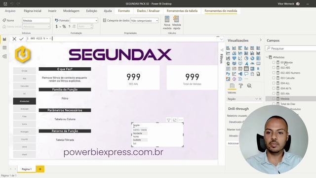 #016 SegunDAX - Função DAX: ALLSELECTED || Power BI