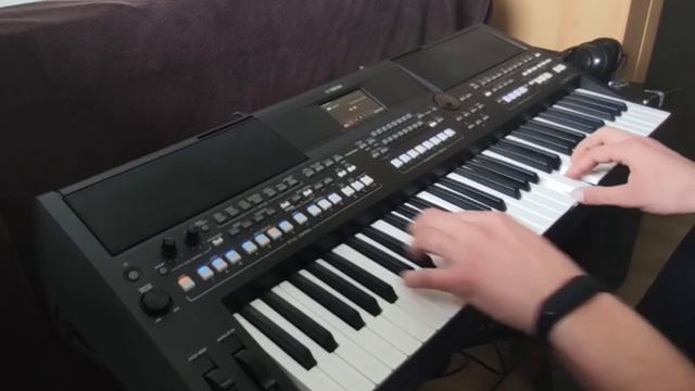 Halina Frąckowiak - Tin Pan Alley / Yamaha psr sx600 / cover смотреть онлайн