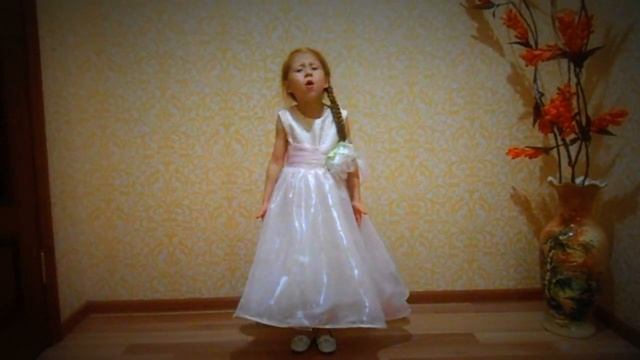 Анастасия Немкина, 5 лет. "Узник" М.Ю. Лермонтов. смотреть онлайн