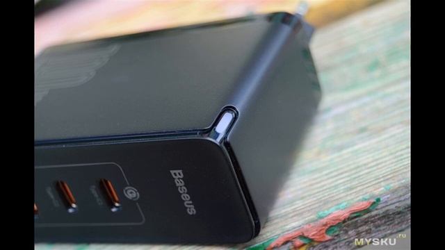 Зарядник на 100 ватт GaN 2PRO от компании Baseus (CCGAN100UE) | #Обзор