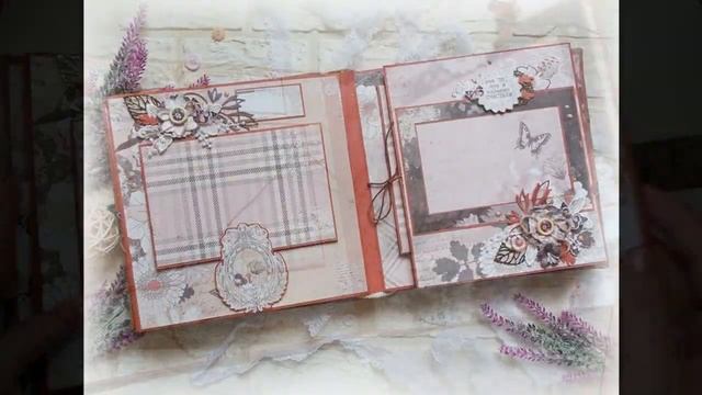 Обзор фото альбома / Скрапбукинг смотреть онлайн