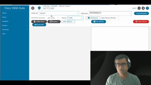 How to work with YangSuite - Part II смотреть онлайн