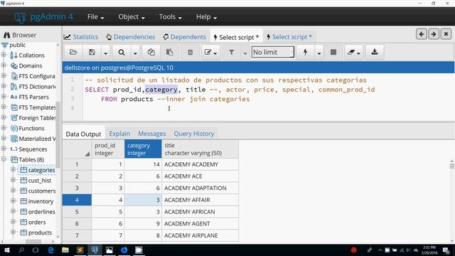 #11 JOIN Consultas con multiples tablas (PARTE 1) - Curso de postgres смотреть онлайн