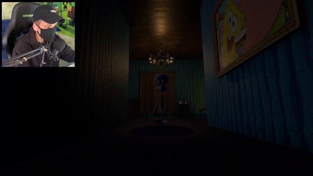 НЕ ЗЛИТЕ СКВИДВАРДА! ХОРРОР ПРО ГУБКУ БОБА! Sinister Squidward! Squidwards Shadow