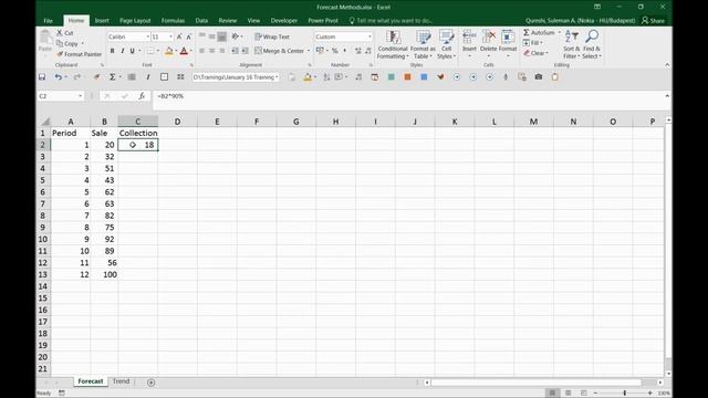 Forecasting in Excel and Trends Functions смотреть онлайн