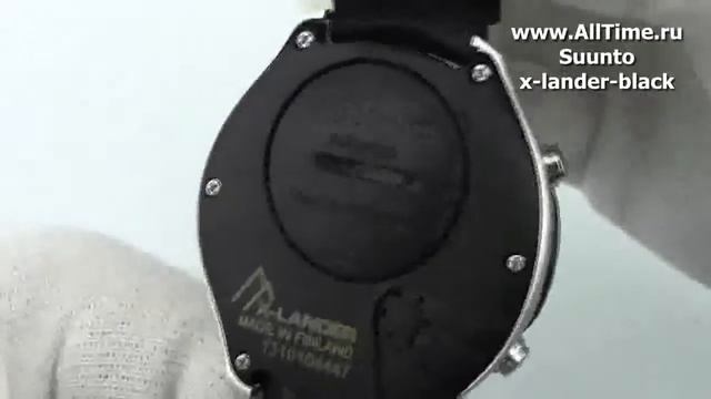 Обзор. Мужские наручные часы Suunto x-lander-black смотреть онлайн