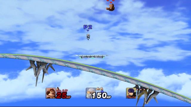 Super Smash Bros Project+ Donkey Kong vs Sheik vs Ike смотреть онлайн