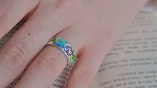 Ювелирный комплект «Петуния» от FILLART