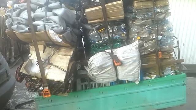 Сдали ПЭТ,HDPE,бутылки и картон смотреть онлайн