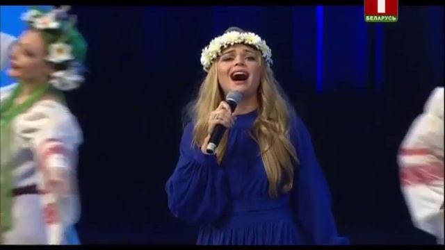 Алена Ланская "Куточак Беларусі" (муз.и сл.Ю.Быковой) 100 лет ВС Беларуси 2018 смотреть онлайн