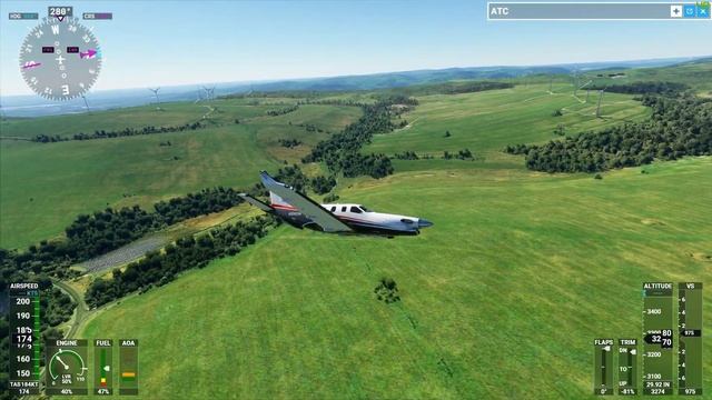 Microsoft Flight Simulator 2020 - Chomutov-Vejprty - Daher TBM 930 смотреть онлайн